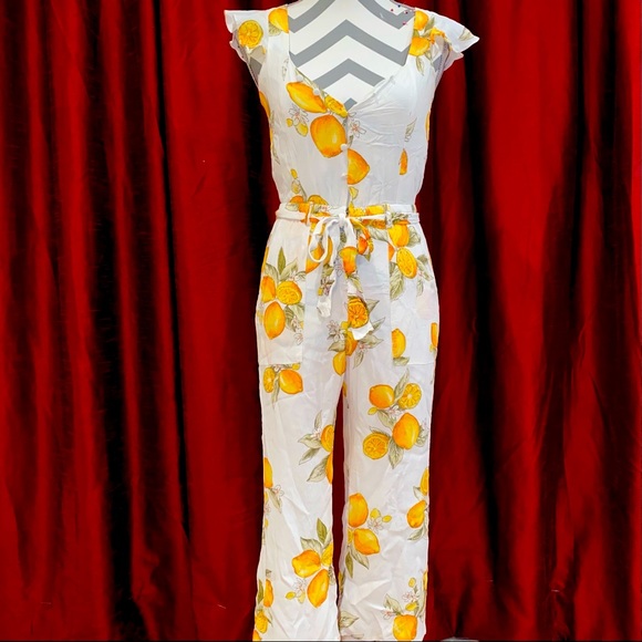 For Love and Lemons Lemon Romper - Picture 3 of 7